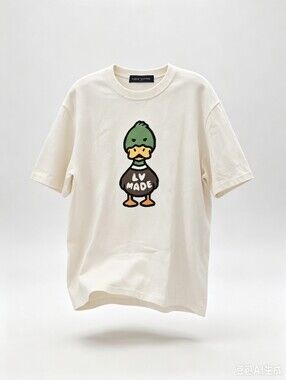 Louis Vuitton x Nigo Duck Intarsia Graphic Print Pullover